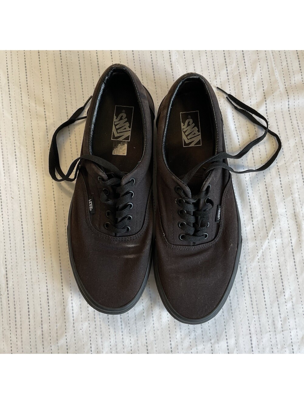 Black Vans Men’s Size 12 Preowned Some Wear See Photos